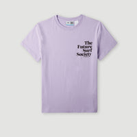 T-shirt Future Surf Society | Purple Rose