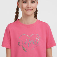 Essentials T-shirt | Carmine Rose