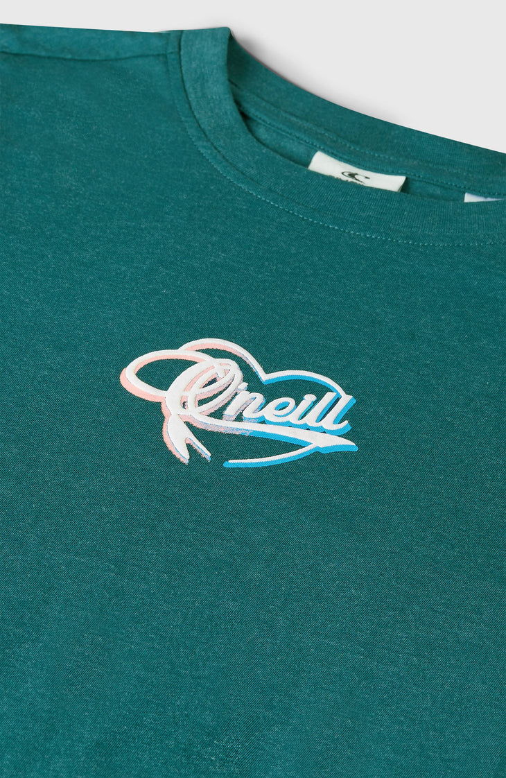 Script T-shirt | Botanical Heat