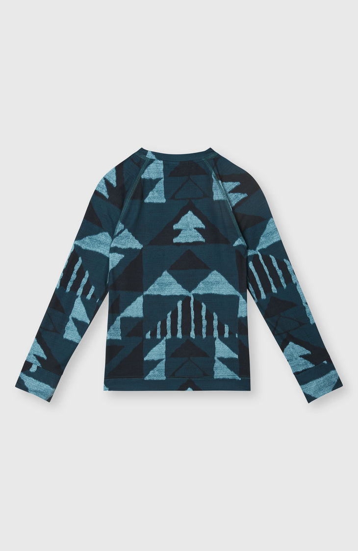 Thermo Set | Blue Triangle Ikat