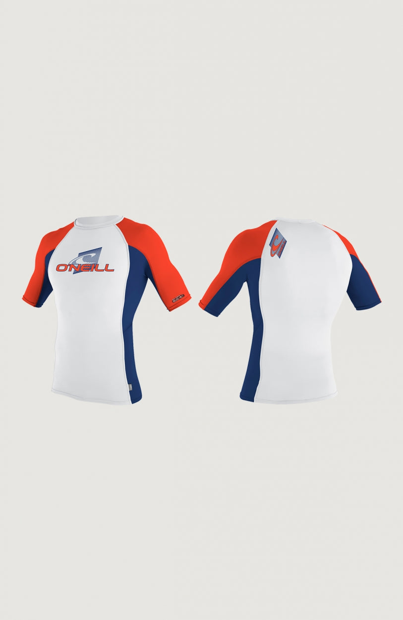 Skins Short Sleeve Crew | White