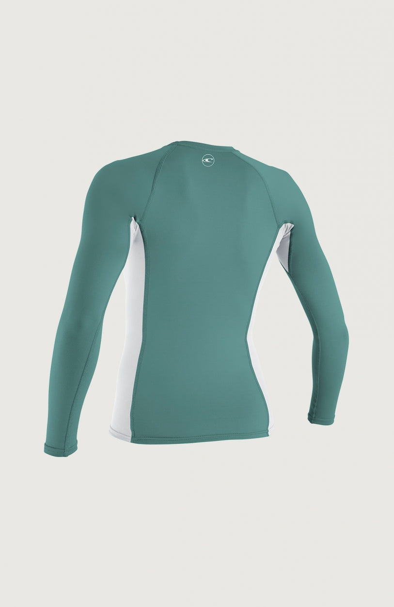 Premium Skins Long Sleeve Rash Guard | Light Green