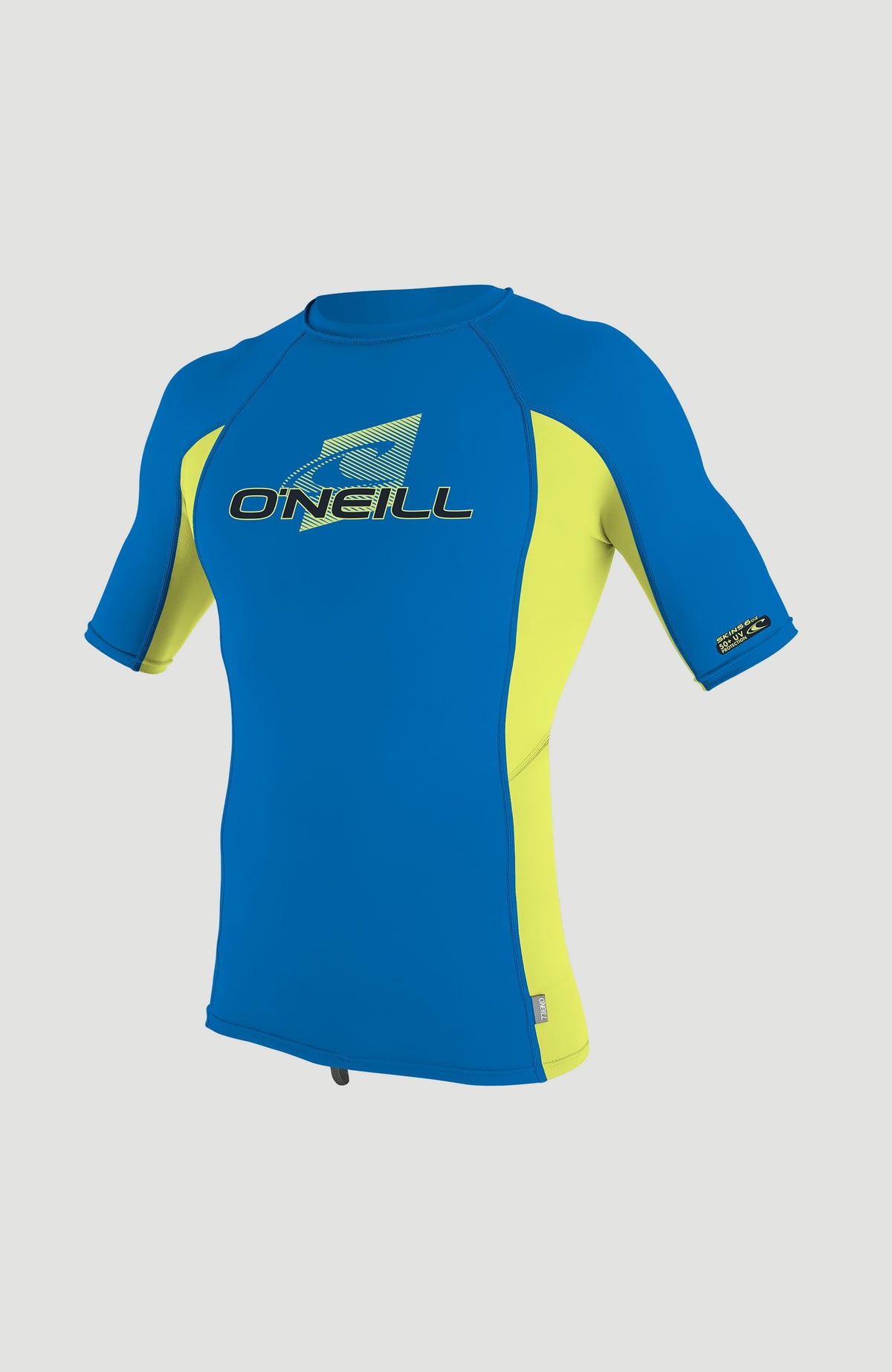 Skins Short Sleeve Crew | OCEAN/ELECTRIC LIME/OCEAN