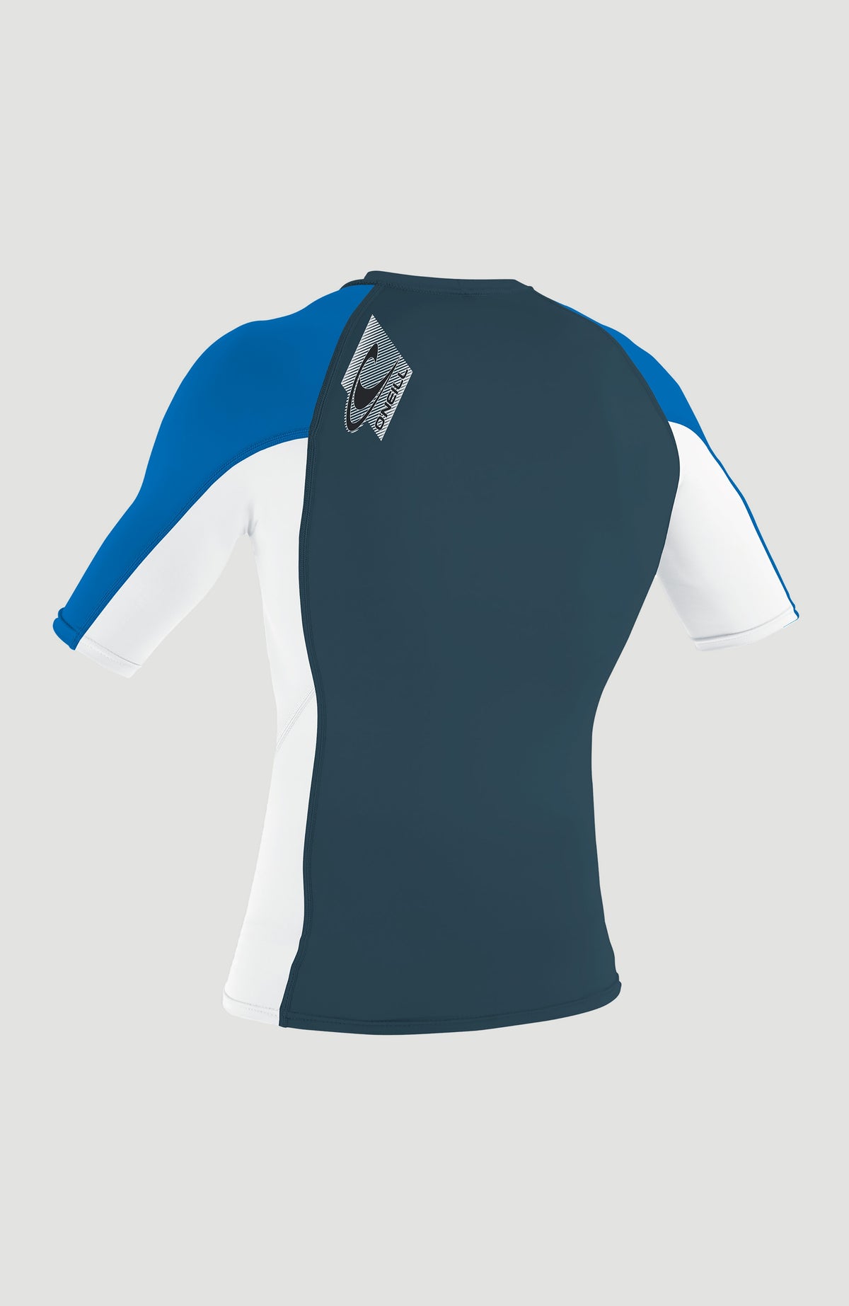 Skins Short Sleeve Crew | CADET BLUE/WHITE/OCEAN