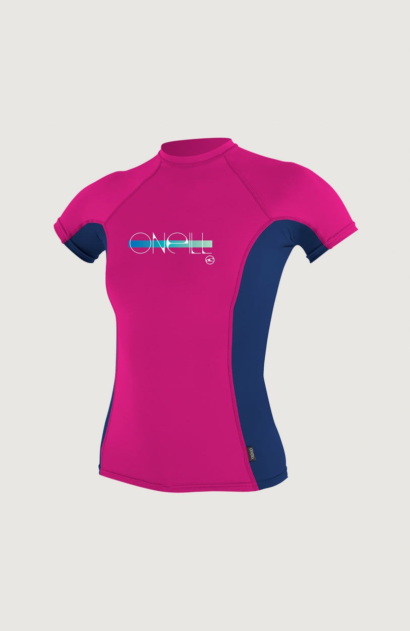 Skins Short Sleeve Crew | Dark Pink