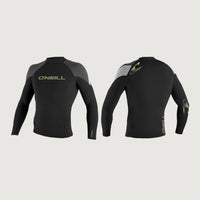 Hammer 1.5mm Long Sleeve Crew | Black