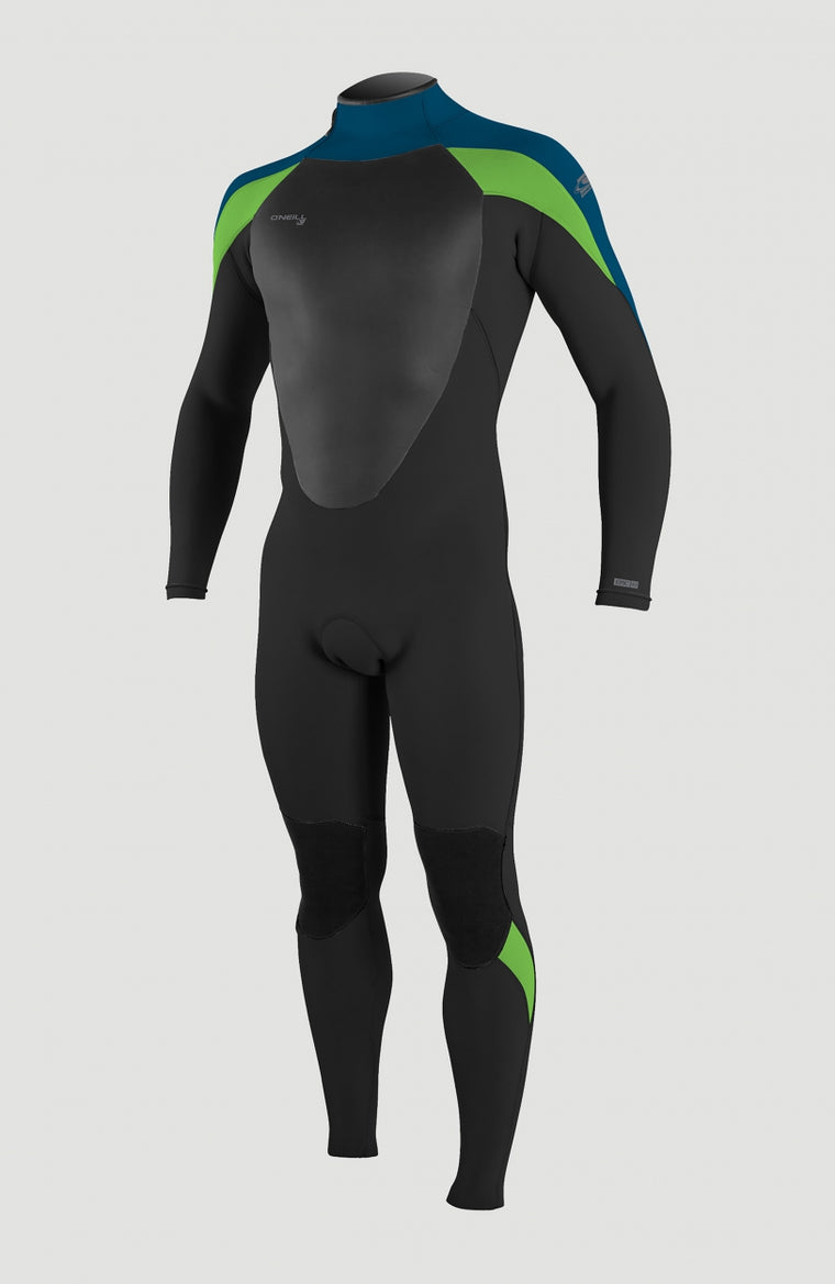 Epic 4/3mm Back Zip Full Wetsuit | Black