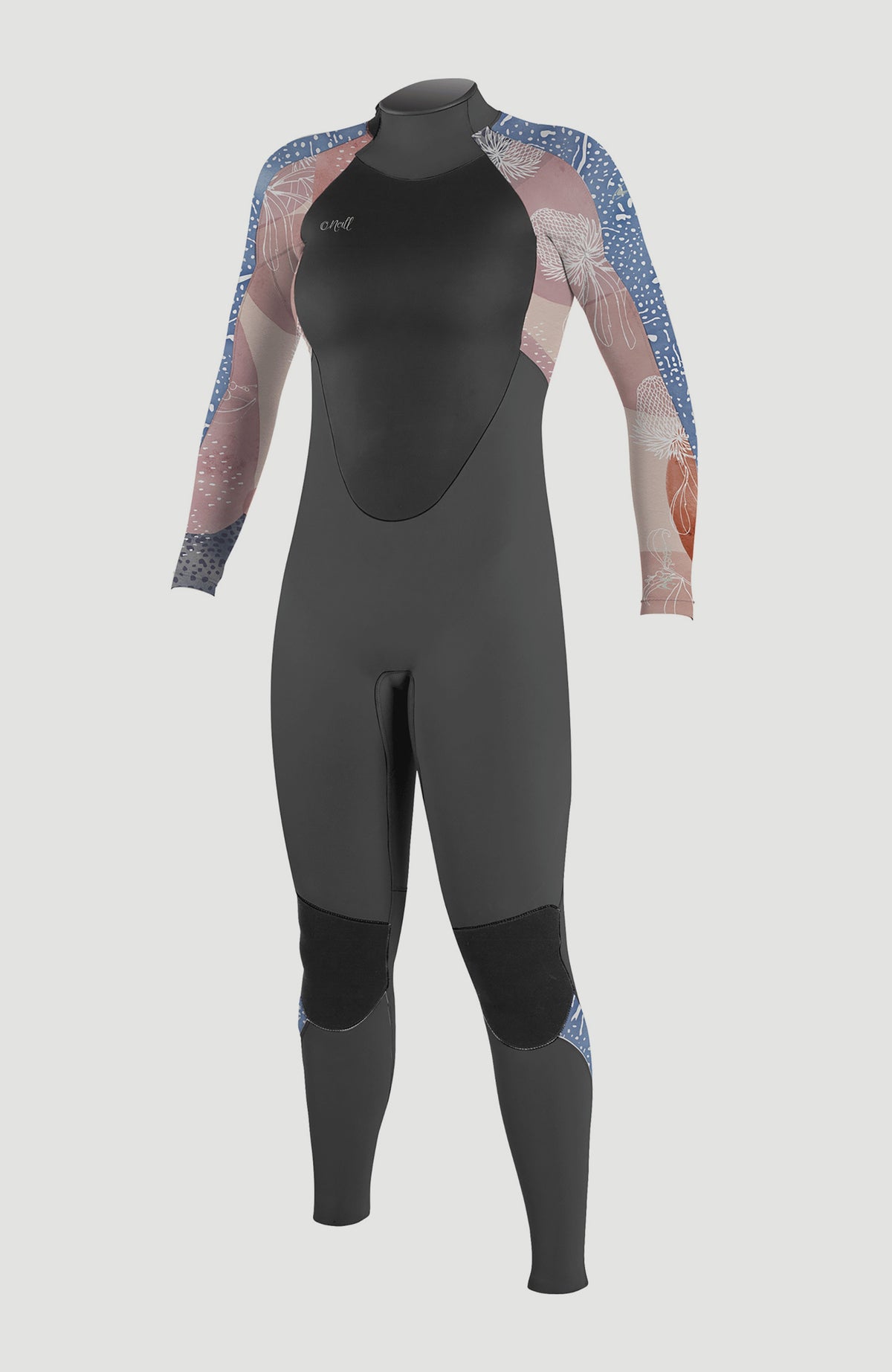 Epic 3/2 Back Zip Full Wetsuit | GRAPHITE/DESERT BLOOM/DRIFT BL