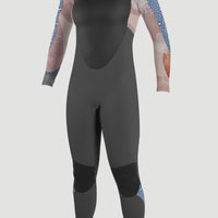 Epic 3/2 Back Zip Full Wetsuit | GRAPHITE/DESERT BLOOM/DRIFT BL