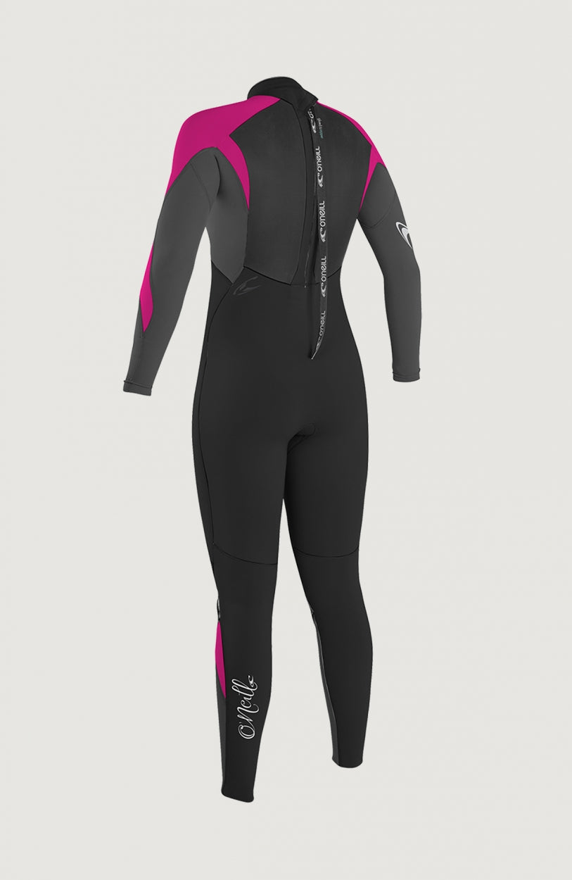 Epic 5/4mm Back Zip Full Wetsuit Womens | Black