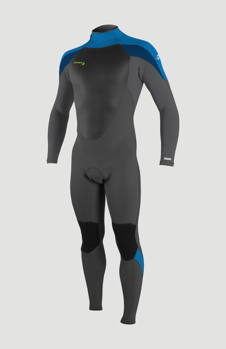 Epic 5/4mm Back Zip Full Wetsuit | BLACK/GRAPHITE/BALI BLUE/DEEEP SEA