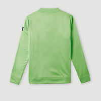 Sweater Rutile Fleece | Luminous Green
