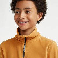 Trui Jack's Fleece met halve rits | Rich Caramel