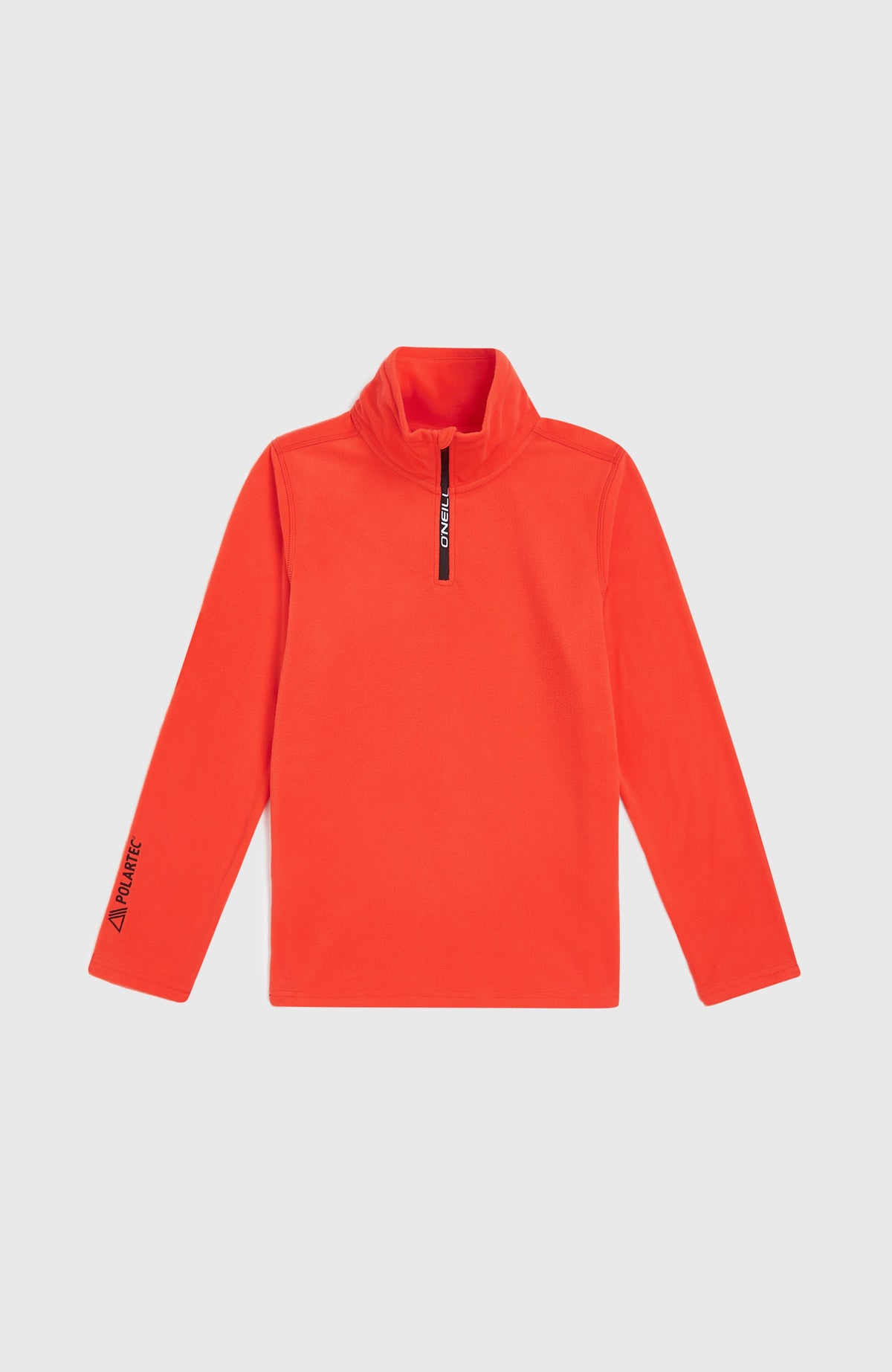 Jack's Polartec® 100 fleecetrui met halve rits | Paprika Flame