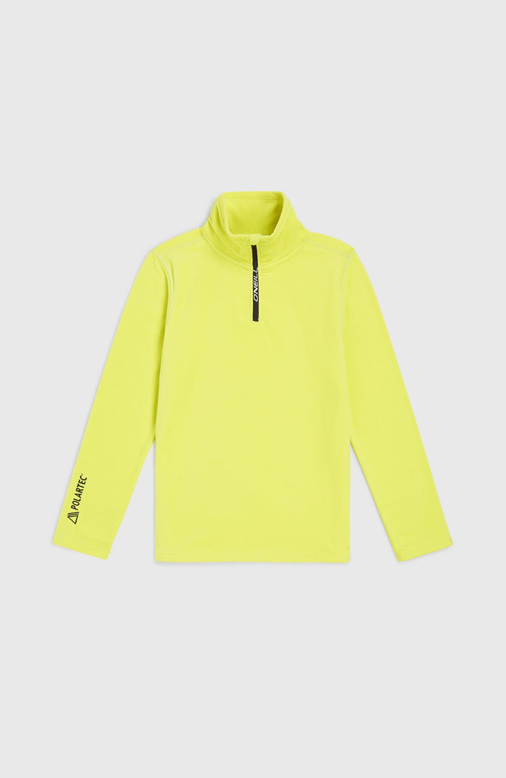Jack's Polartec® 100 fleecetrui met halve rits | Luca Lime