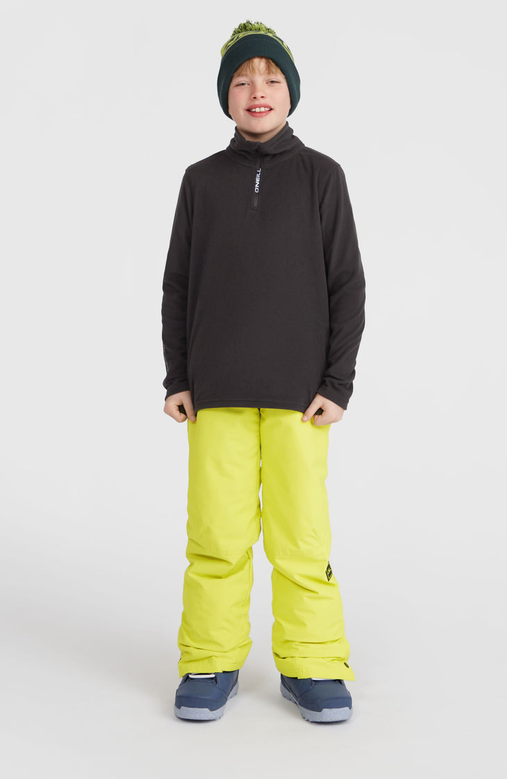 Jack's Polartec® 100 fleecetrui met halve rits | Black Out