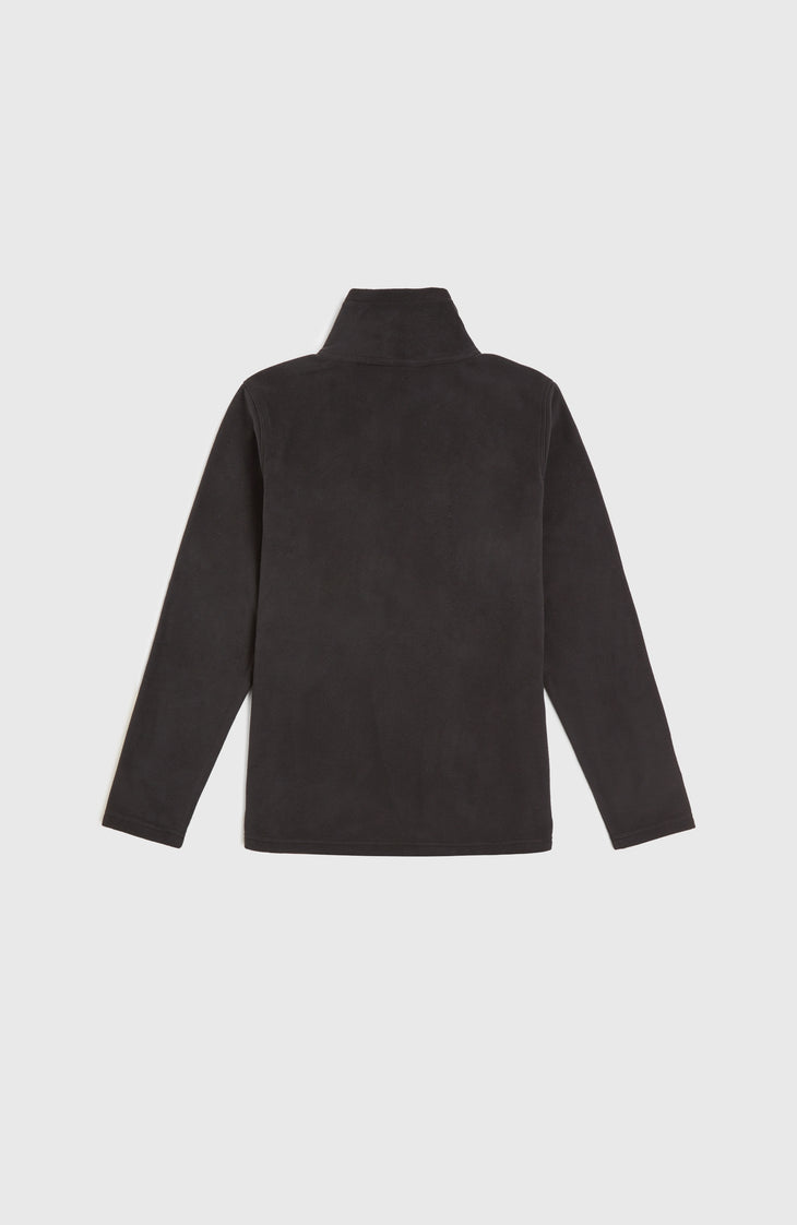 Jack's Polartec® 100 fleecetrui met halve rits | Black Out