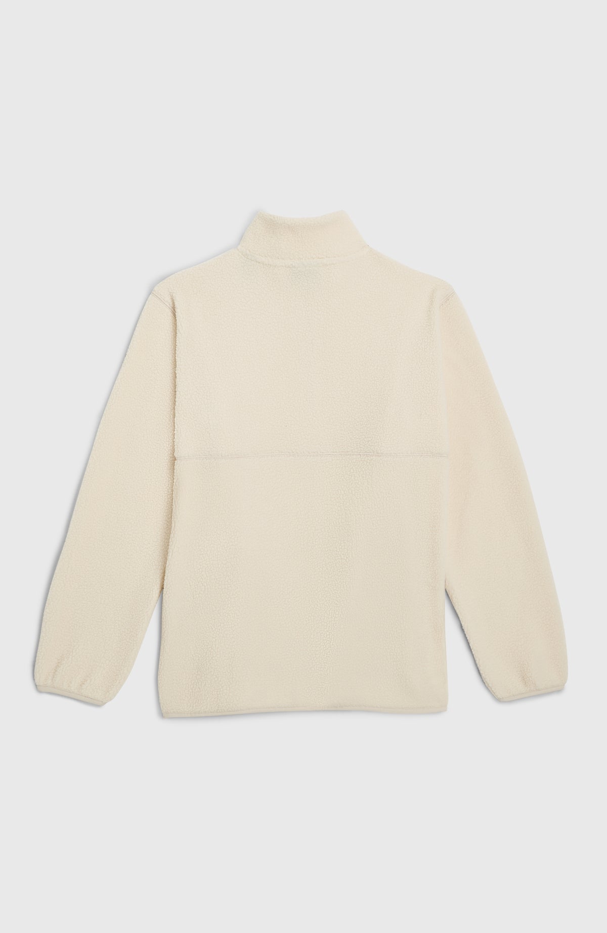 High-Pile fleecevest met volledige rits | Macaron