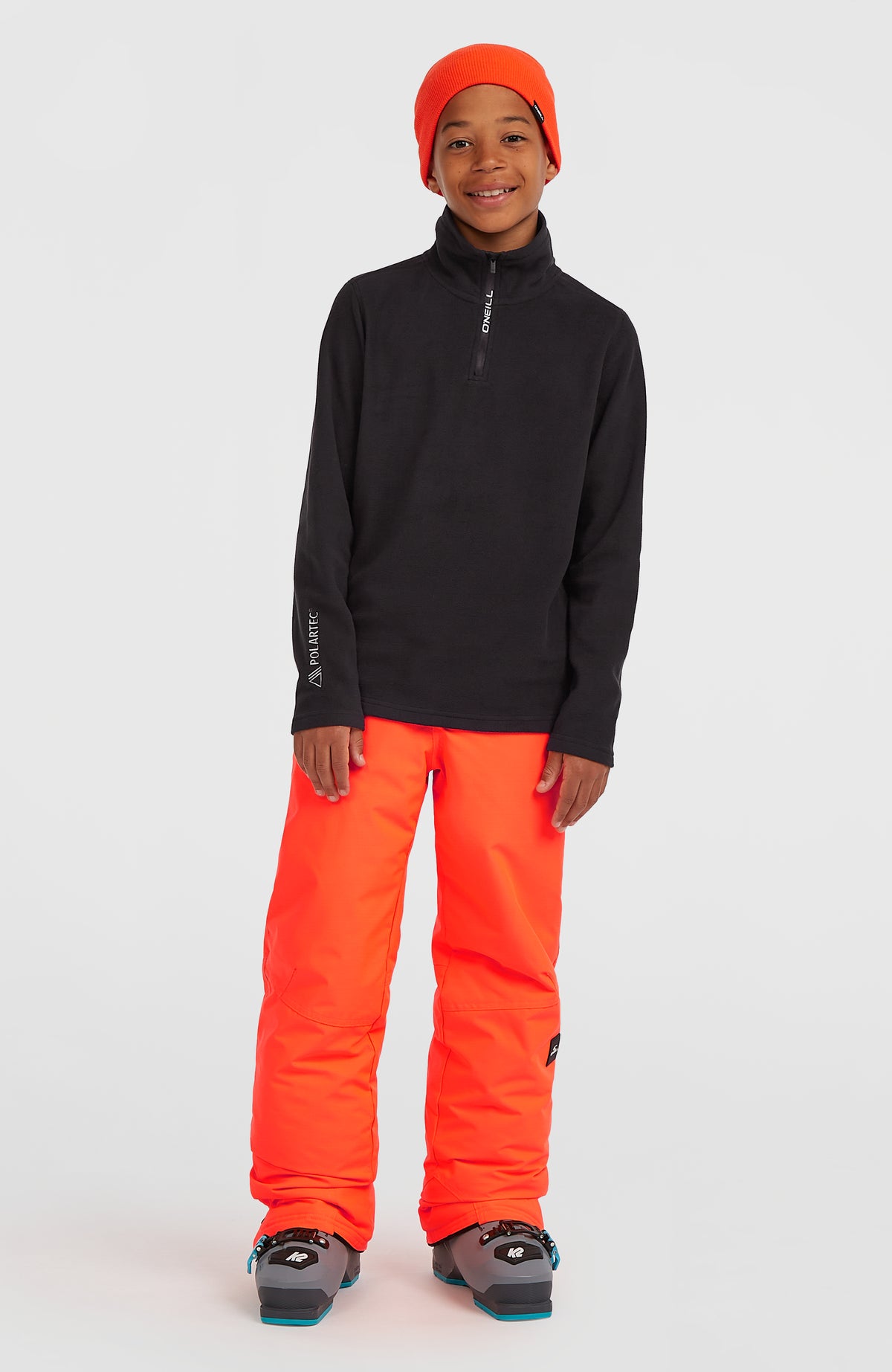 FWC'Cruz Jack's Polartec® fleecetrui met halve rits | Black Out
