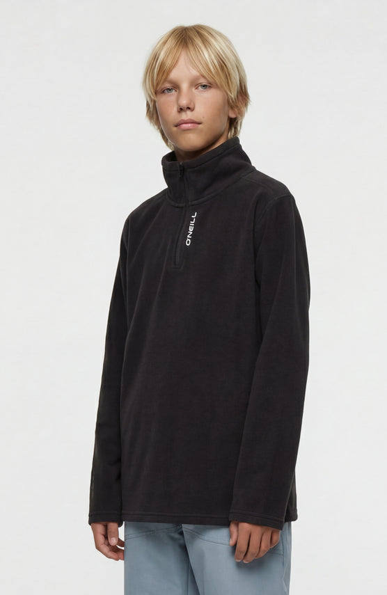 FWC'Cruz Jack's Polartec® fleecetrui met halve rits | Black Out