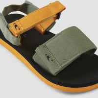 Neo Strap Sandalen | Deep Lichen Green Colour Block