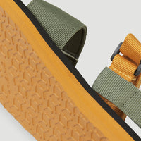 Neo Strap Sandalen | Deep Lichen Green Colour Block