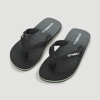 Profile Graphic slippers | Black Simple Gradient B Panel