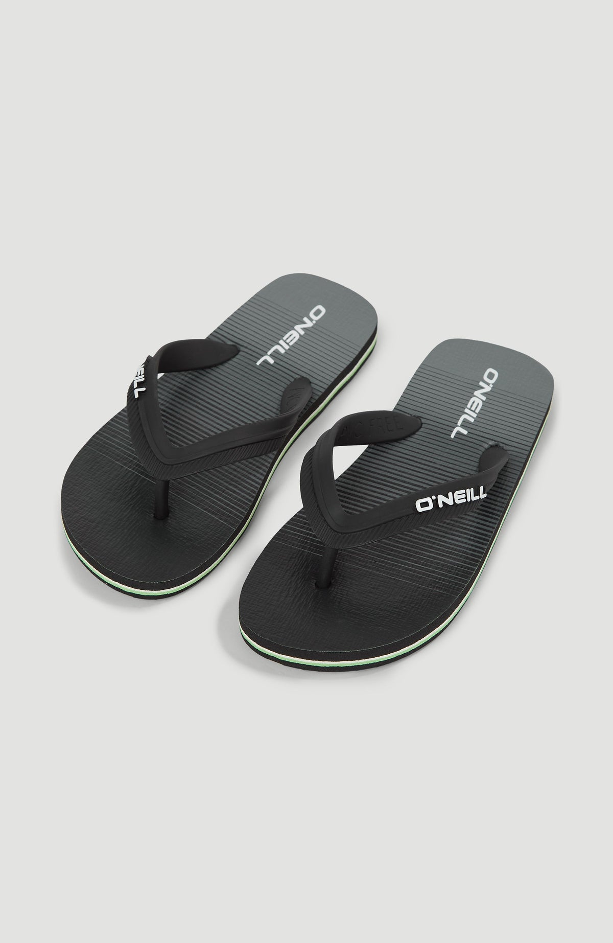 Profile Graphic slippers | Black Simple Gradient B Panel