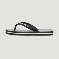 Profile Graphic slippers | Black Simple Gradient B Panel