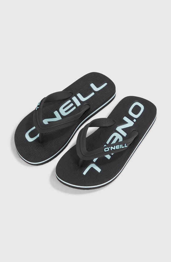 Profile Logo slippers | Black Out