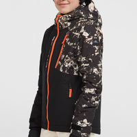 FWC'Cruz Block wintersportjas | Black/Beige Quarry