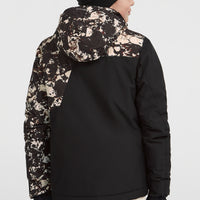FWC'Cruz Block wintersportjas | Black/Beige Quarry