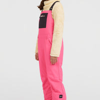 FWC'Cruz Bib wintersportbroek | Skater Pink Colour Block