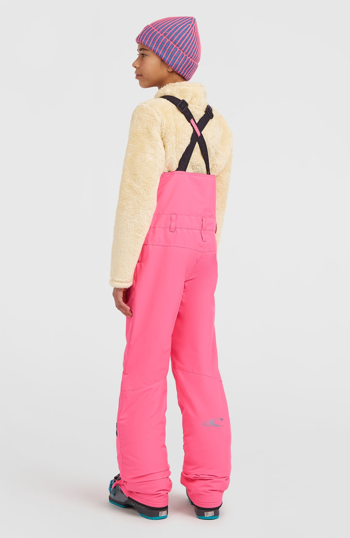 FWC'Cruz Bib wintersportbroek | Skater Pink Colour Block