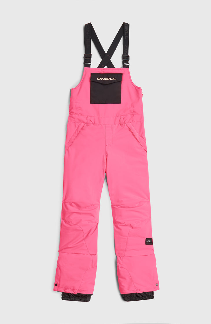 FWC'Cruz Bib wintersportbroek | Skater Pink Colour Block