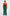 FWC'Cruz Bib wintersportbroek | Emerald Envy Colour Block