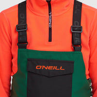 FWC'Cruz Bib wintersportbroek | Emerald Envy Colour Block