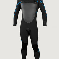 Psycho Freak Chest Zip 3/2mm Full Wetsuit | Black