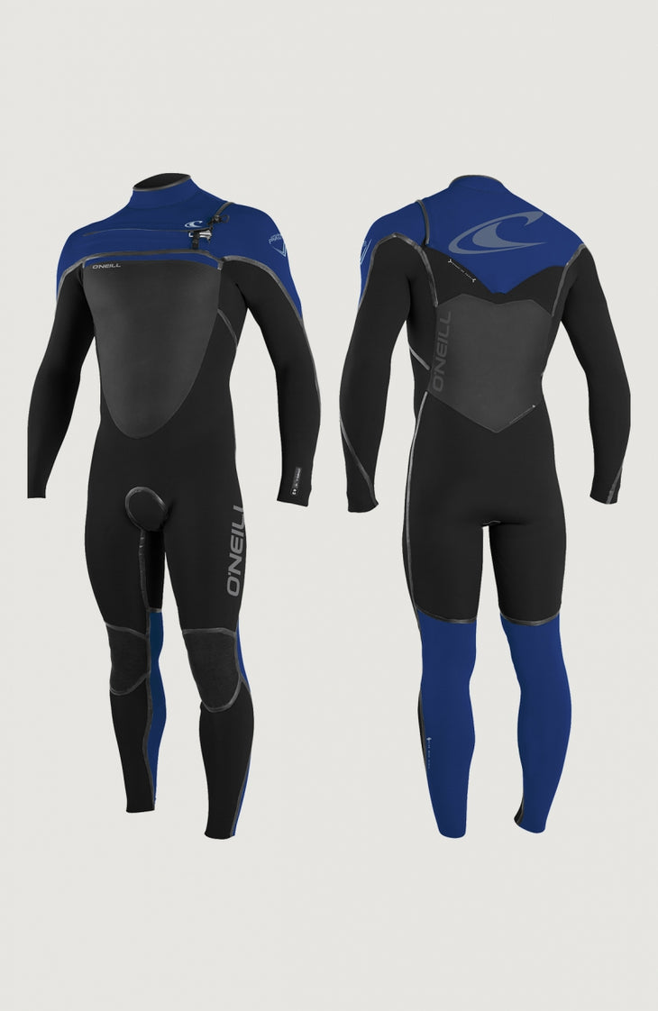 Psycho Tech Chest Zip 3/2mm Full Wetsuit | Black