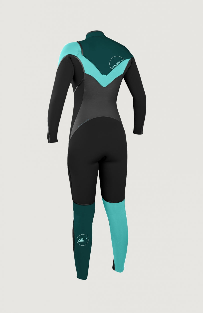 Psycho Tech Chest Zip 5/4mm Full Wetsuit | Black