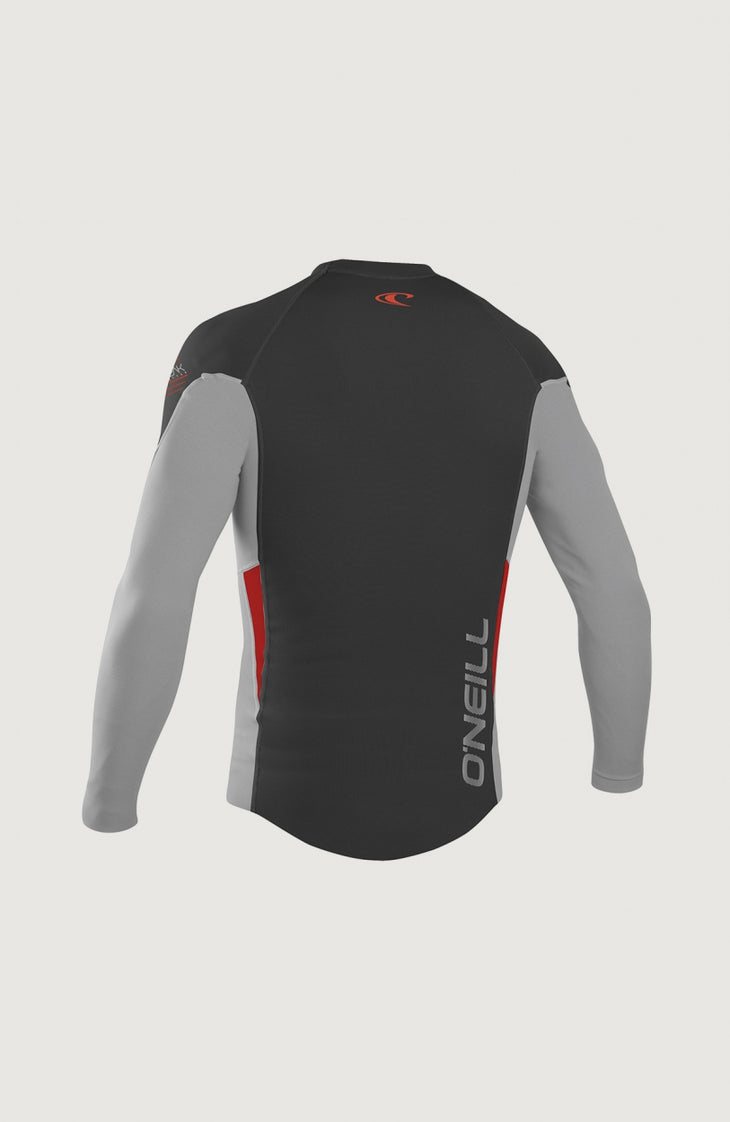 Hyperfreak 0.5mm Long Sleeve Crew | Grey