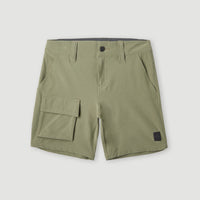 Easton Cargo Hybrid Short | Deep Lichen Green