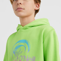 Circle Surfer Hoodie | Fluor Green