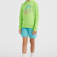 Circle Surfer Hoodie | Fluor Green