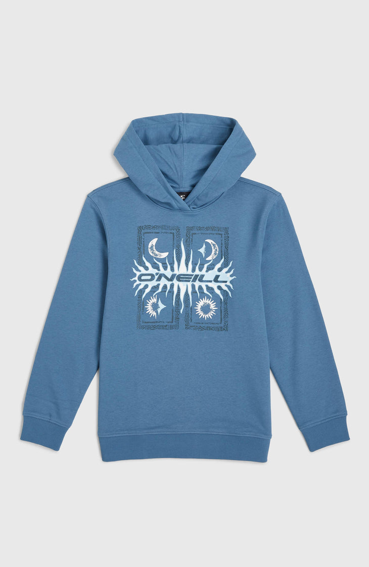 Graphic hoodie | Copen Blue