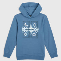 Graphic hoodie | Copen Blue