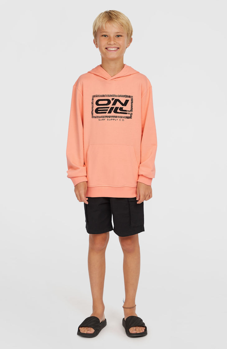 Logo hoodie | Coral Pop
