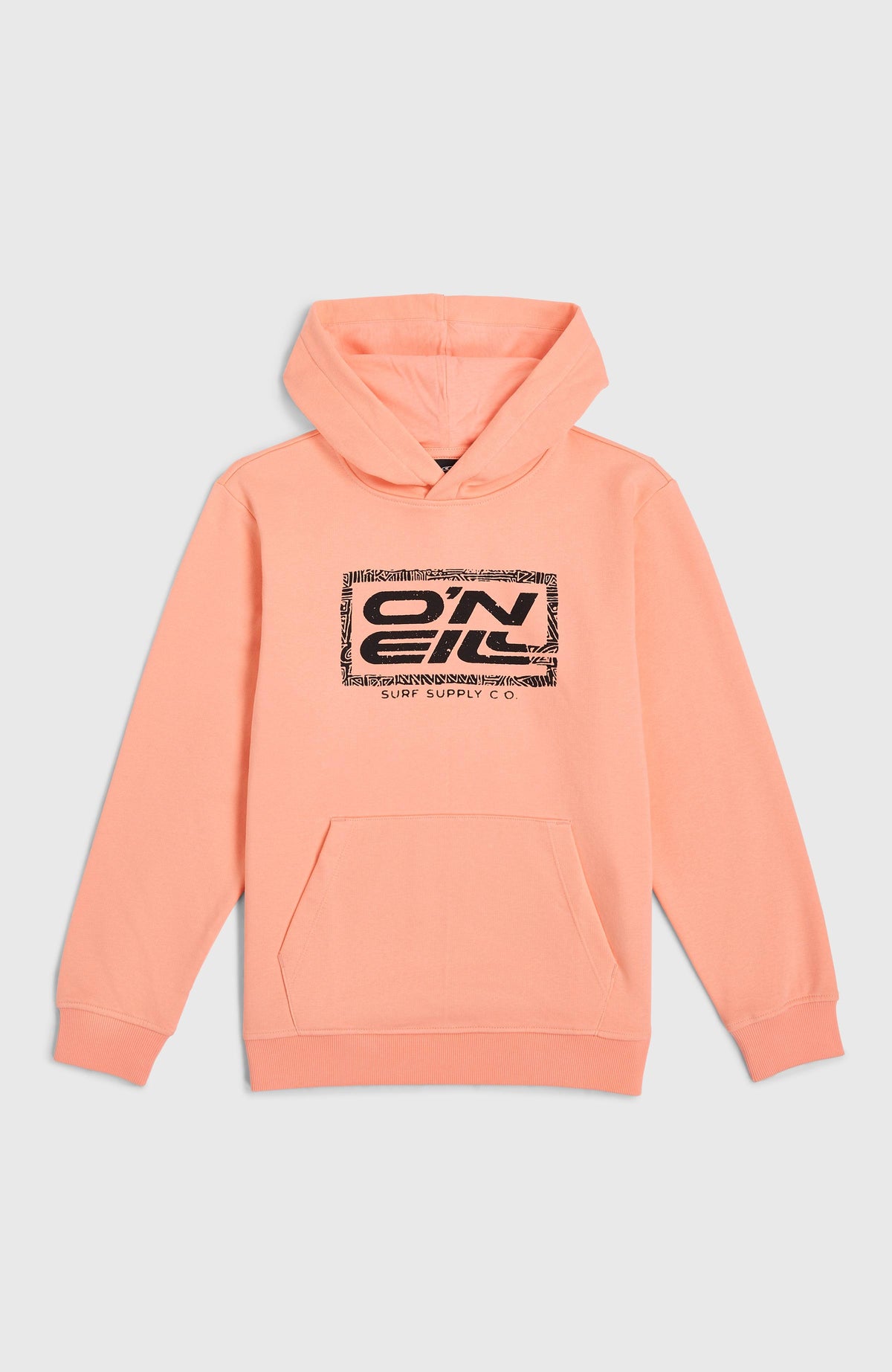 Logo hoodie | Coral Pop