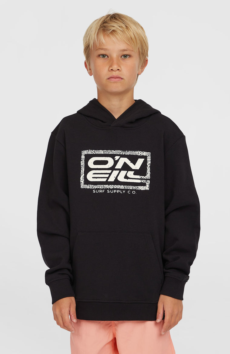 Logo hoodie | Black Out