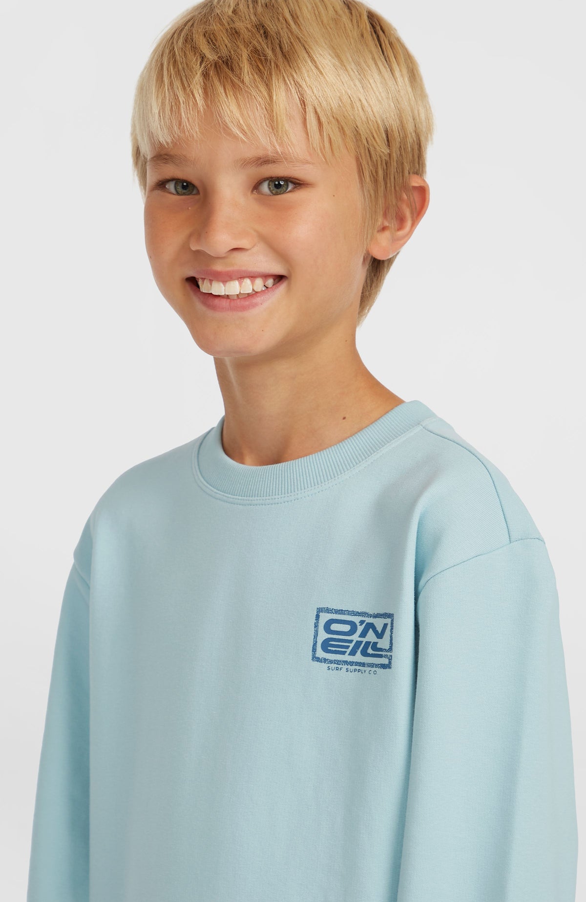 Logo Crew sweater | Morning Glory